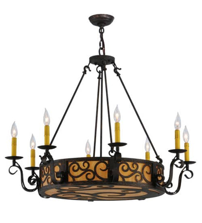 Delano 11 Light 36" Wide Taper Candle Style Chandelier