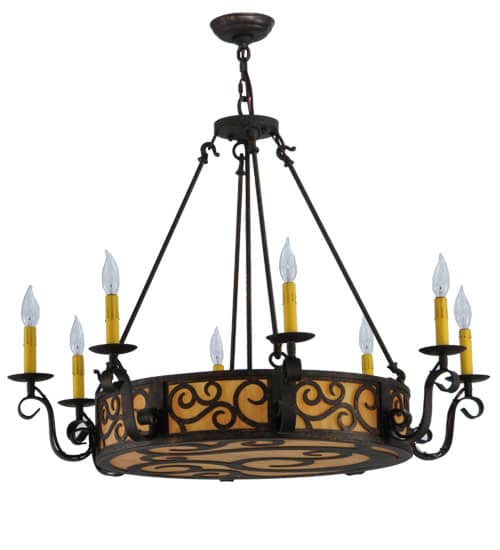 Delano 11 Light 36" Wide Taper Candle Style Chandelier