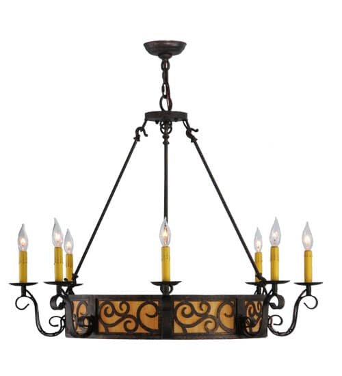 Delano 11 Light 36" Wide Taper Candle Style Chandelier
