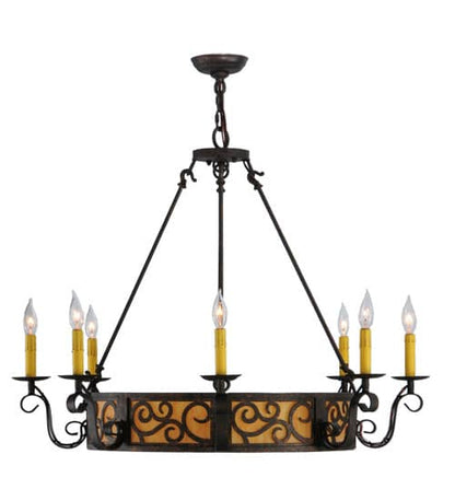 Delano 11 Light 36" Wide Taper Candle Style Chandelier