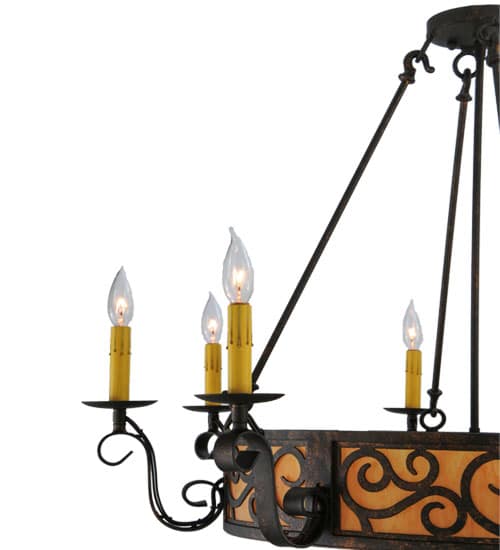 Delano 11 Light 36" Wide Taper Candle Style Chandelier