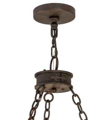 Calandra 6 Light 36" Wide Taper Candle Style Chandelier