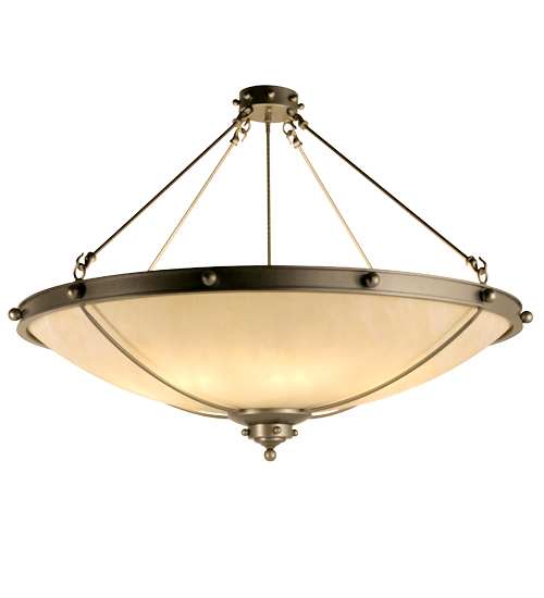 Freya 8 Light 48" Wide Semi-Flush Bowl Ceiling Fixture