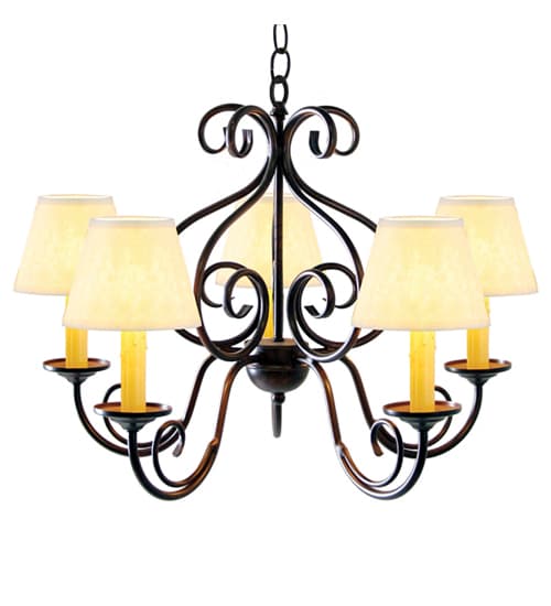 Jenna 5 Light 24" Wide Chandelier