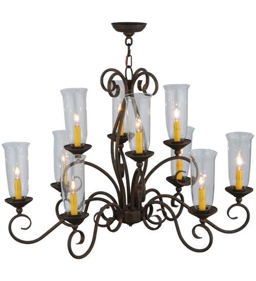Wallis 10 Light 21" Wide Taper Candle Style Chandelier