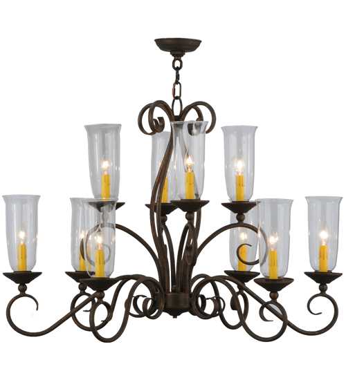 Wallis 10 Light 21" Wide Taper Candle Style Chandelier