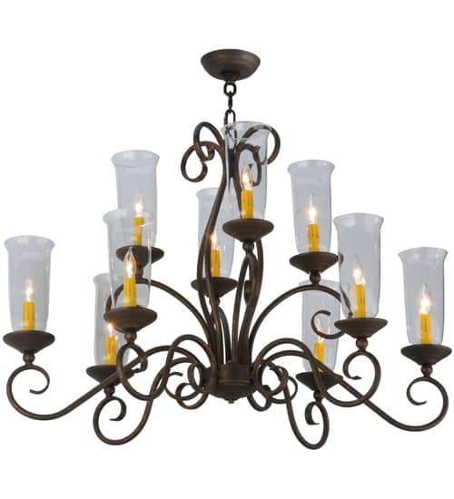 Wallis 10 Light 21" Wide Taper Candle Style Chandelier
