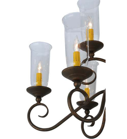 Wallis 10 Light 21" Wide Taper Candle Style Chandelier