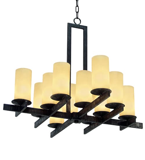 Dante 12 Light 36" Wide Pillar Candle Style Chandelier