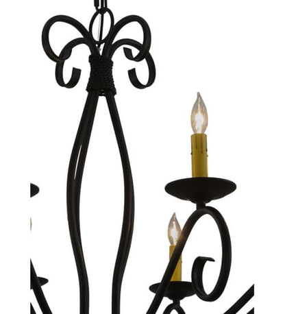 Sienna 8 Light 36" Wide Taper Candle Style Chandelier