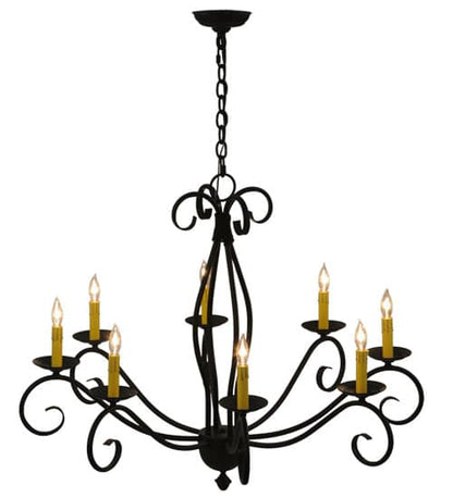 Sienna 8 Light 36" Wide Taper Candle Style Chandelier
