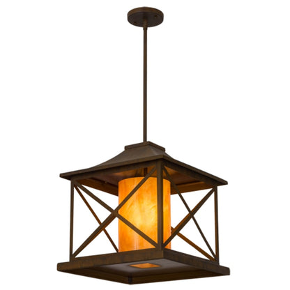 Meyda Tiffany Contemplation 23" Wide Pillar Candle Pendant