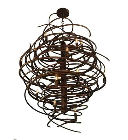 Cyclone 18 Light 36" Wide Taper Candle Style Chandelier