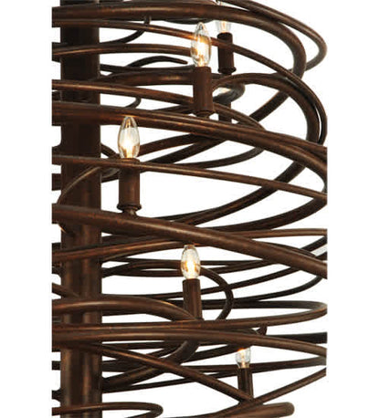 Cyclone 18 Light 36" Wide Taper Candle Style Chandelier