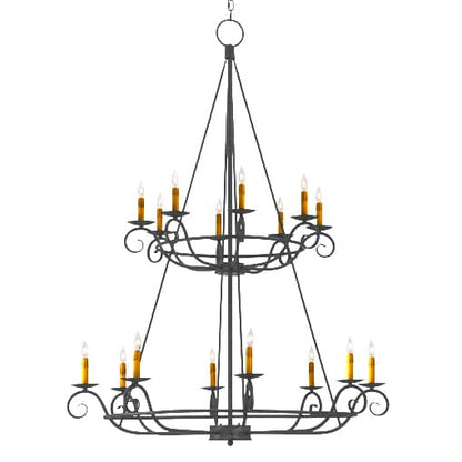 Estrella 16 Light 45" Wide Taper Candle Style Chandelier