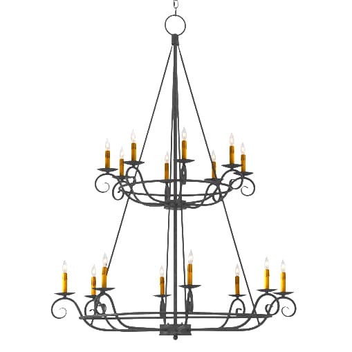 Estrella 16 Light 45" Wide Taper Candle Style Chandelier