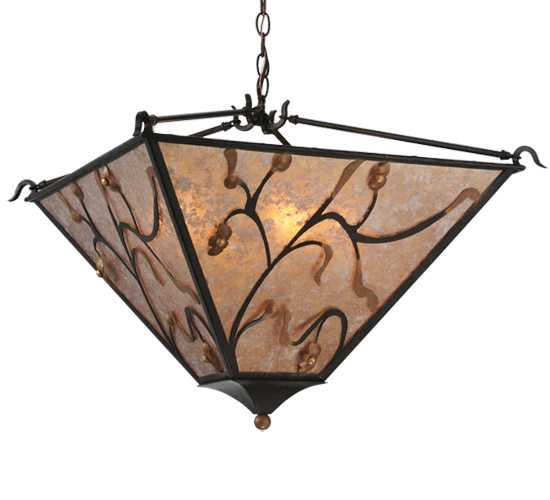 Blossoming Branches 4 Light 34" Wide Pendant