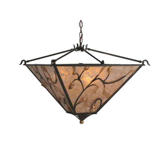 Blossoming Branches 4 Light 34" Wide Pendant