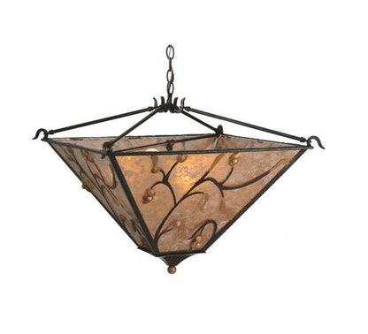 Blossoming Branches 4 Light 34" Wide Pendant