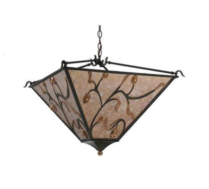 Blossoming Branches 4 Light 34" Wide Pendant