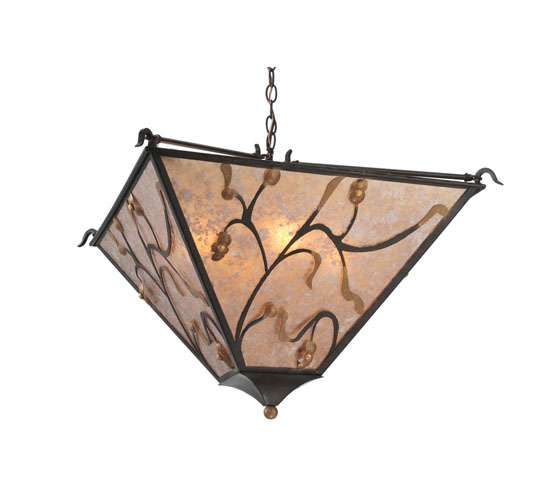 Blossoming Branches 4 Light 34" Wide Pendant