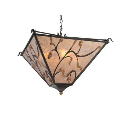 Blossoming Branches 4 Light 34" Wide Pendant