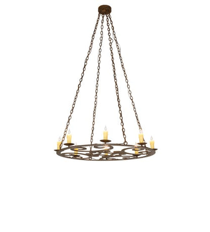Ashley 8 Light 42" Wide Taper Candle Style Chandelier