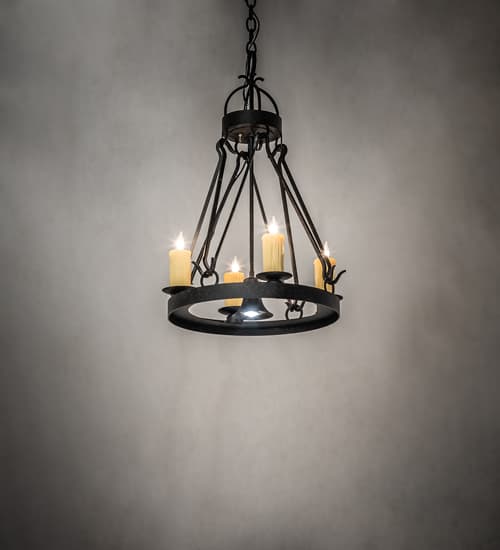 Lakeshore 4 Light 28" Wide Taper Candle Pendant