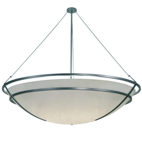 Azimuth 10 Light 75" Wide Semi-Flush Bowl Ceiling Fixture