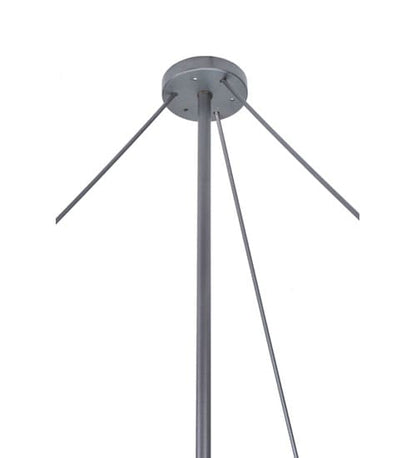 Azimuth 10 Light 75" Wide Semi-Flush Bowl Ceiling Fixture