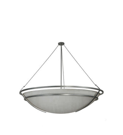 Azimuth 10 Light 75" Wide Semi-Flush Bowl Ceiling Fixture