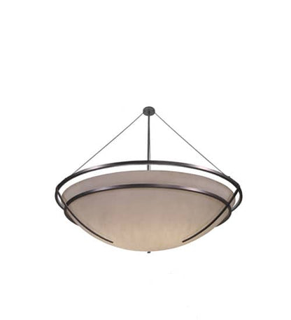 Azimuth 10 Light 75" Wide Semi-Flush Bowl Ceiling Fixture