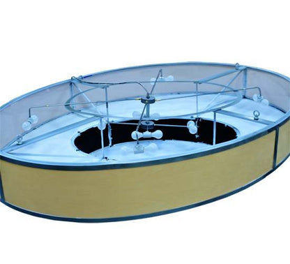 Katerine 16 Light 100" Wide Flush Mount Ceiling Fixture
