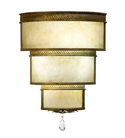 Rope 3 Light 24" Tall Wall Sconce