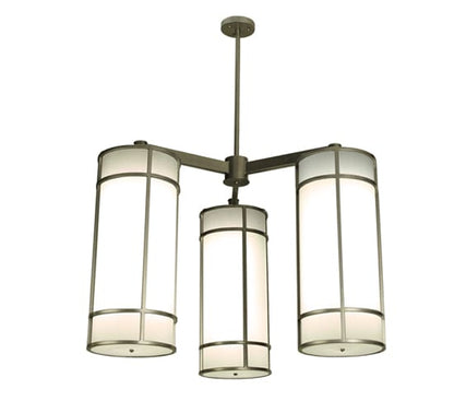 Cilindro Jackson Hall 12 Light 49" Wide Chandelier