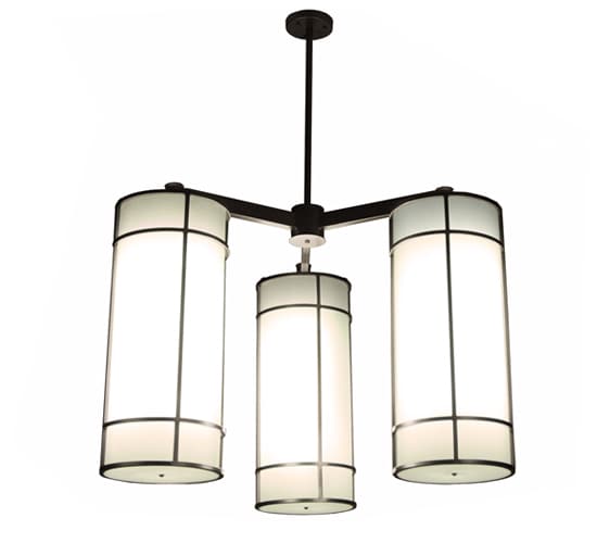 Cilindro Jackson Hall 12 Light 49" Wide Chandelier