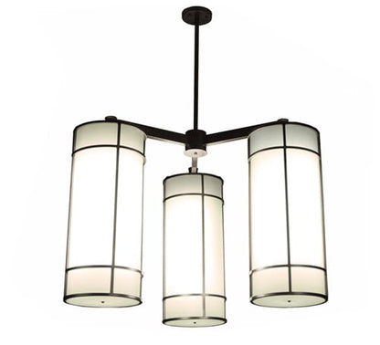 Cilindro Jackson Hall 12 Light 49" Wide Chandelier