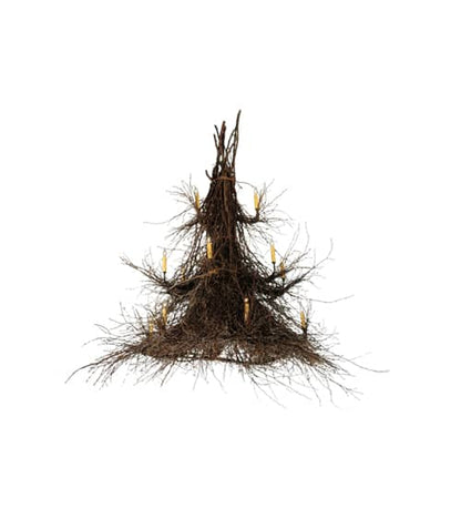 Twigs 15 Light 72" Wide Taper Candle Style Chandelier