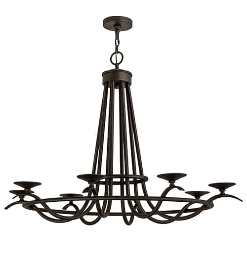Octavia 8 Light 38" Wide Taper Candle Style Chandelier