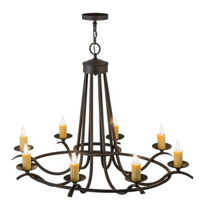 Octavia 8 Light 38" Wide Taper Candle Style Chandelier