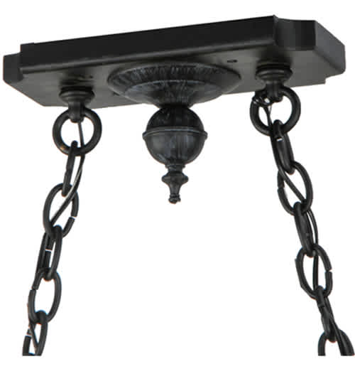 Kean 20 Light 34" Wide Pillar Candle Style Chandelier