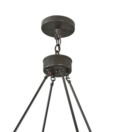 Brach Ring 8 Light 62" Wide Chandelier
