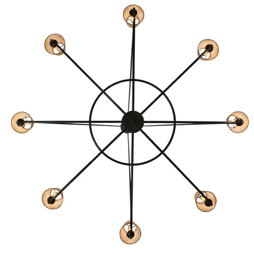 Brach Ring 8 Light 62" Wide Chandelier