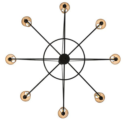 Brach Ring 8 Light 62" Wide Chandelier