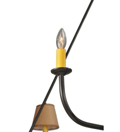 Brach Ring 8 Light 62" Wide Chandelier