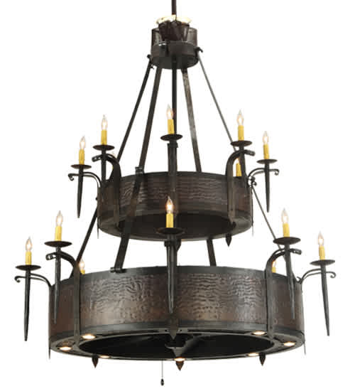 Costello 8 Light 51" Wide Taper Candle Style Chandelier