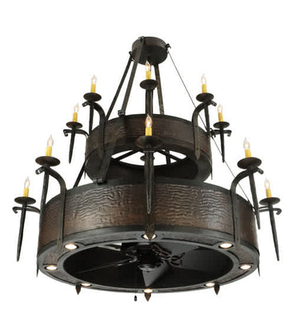 Costello 8 Light 51" Wide Taper Candle Style Chandelier