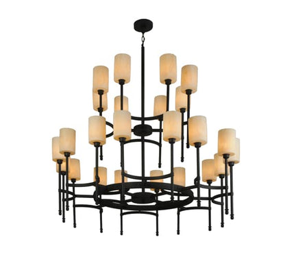 Fantasy 24 Light 60" Wide Pillar Candle Style Chandelier