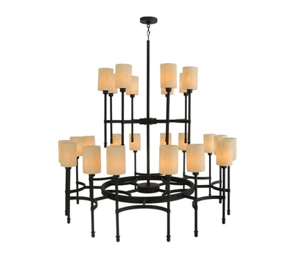 Fantasy 24 Light 60" Wide Pillar Candle Style Chandelier