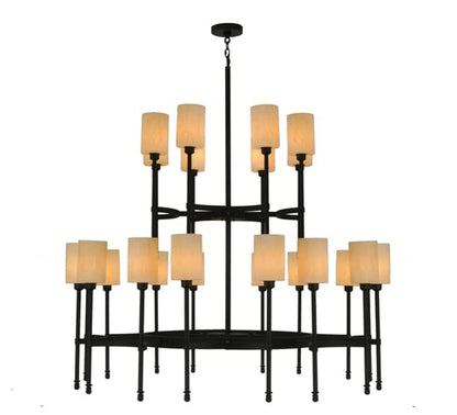 Fantasy 24 Light 60" Wide Pillar Candle Style Chandelier